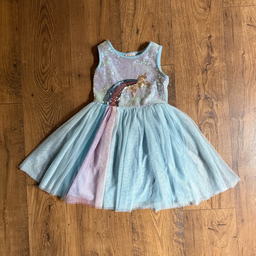 Unicorn + Rainbow 🌈 🦄 Tulle Dress